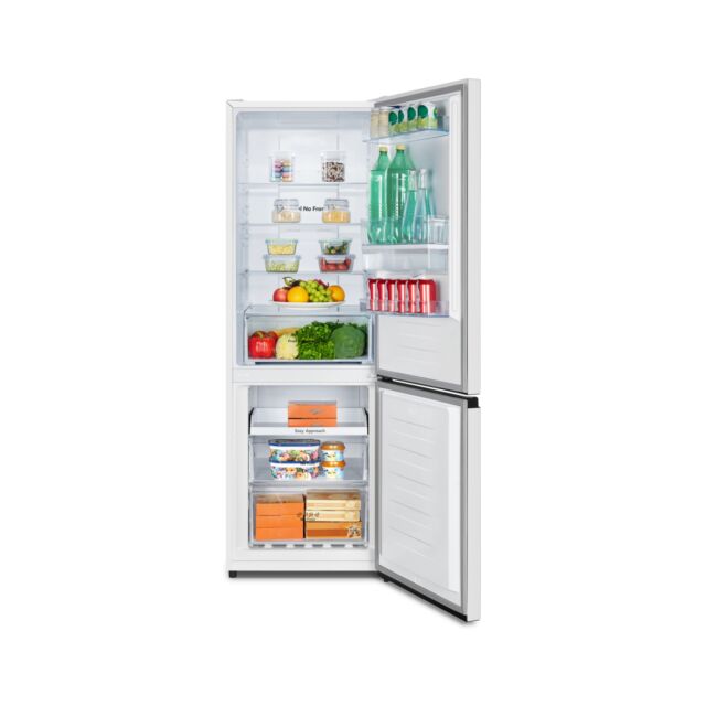 Fridgemaster MC60287D Fridgemaster 60 x 178cm White 60:40 NoFrost Fridge Freezer