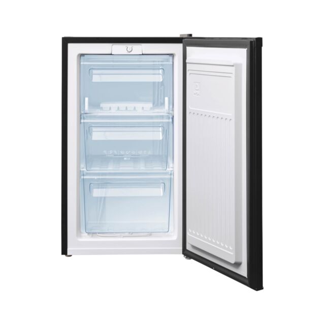 Fridgemaster MUZ4965MB Fridgemaster 50cm Black Undercounter4* Freezer