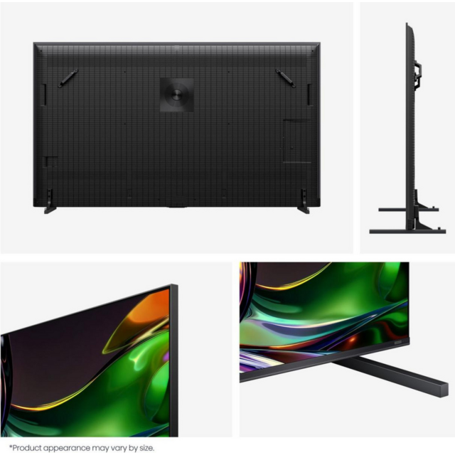 Hisense 100UR8STUK 4K Ultra HD RGB MiniLED TV Black
