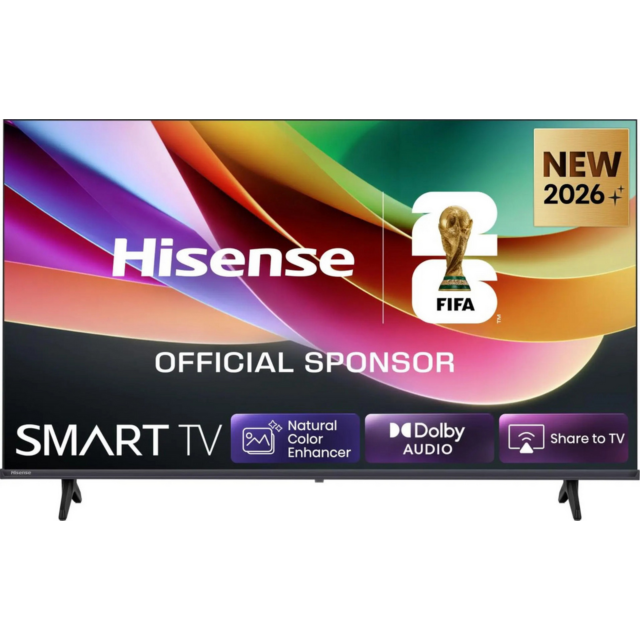 Hisense 32A4STUK 32inch Full HD Smart LED TV Black