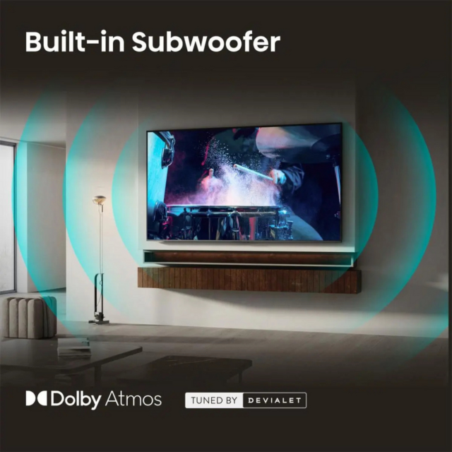Hisense 50U7STUK 50-inch MiniLED 4K 144Hz Smart TV