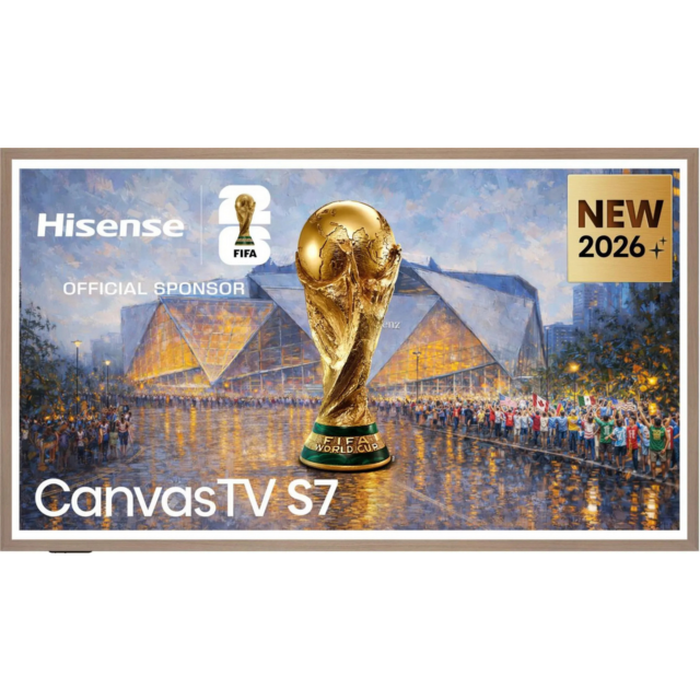 Hisense 65S7STUK 65-inch 4K Hi-QLED 144Hz TV Black