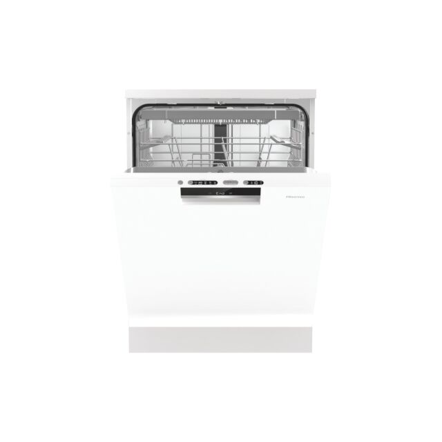 Hisense HS661C60WUK Hisense 60cm Full Size White 16 Place Settings Dishwasher