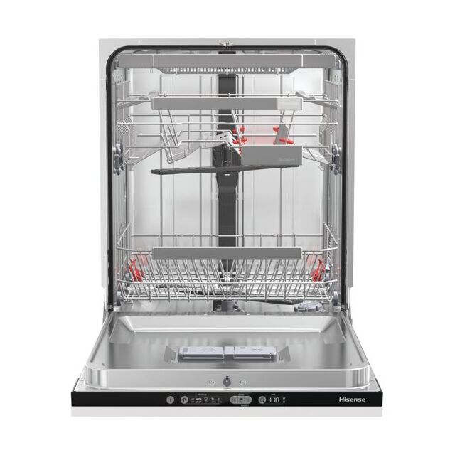 Hisense HV671C60UK Integrated Full Size Dishwasher - White