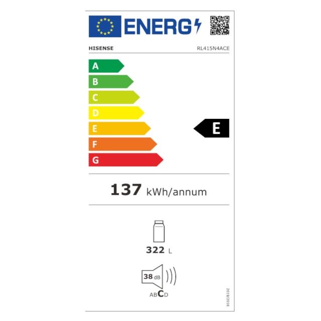 Hisense RL415N4ACE 172Cm Tall Larder