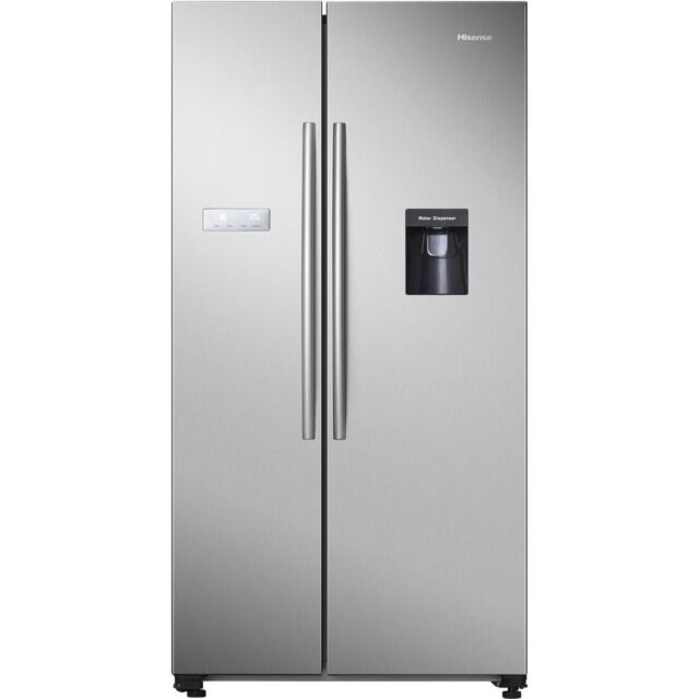 Hisense RS741N4WC11  American Style Fridge Freezer - Stainless Steel