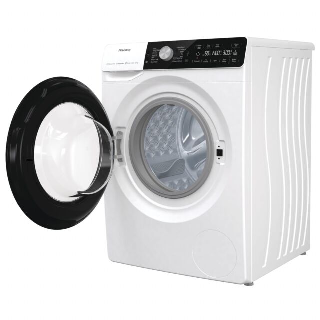 Hisense WFGE90141VM Hisense 1400 Spin 9kg White Washing Machine