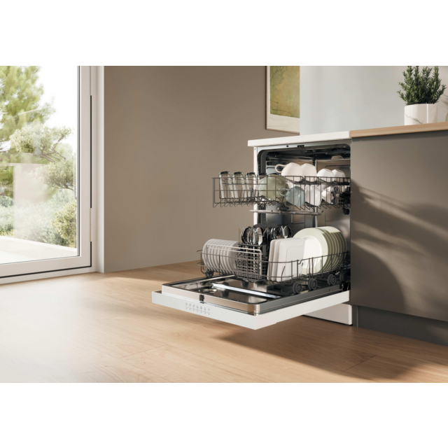Hoover HFP4D9F0W1-80 Dishwasher 14 Place Settings White