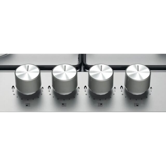 Hotpoint PPH60PFIXUK 59Cm Gas Hob - Stainless Steel