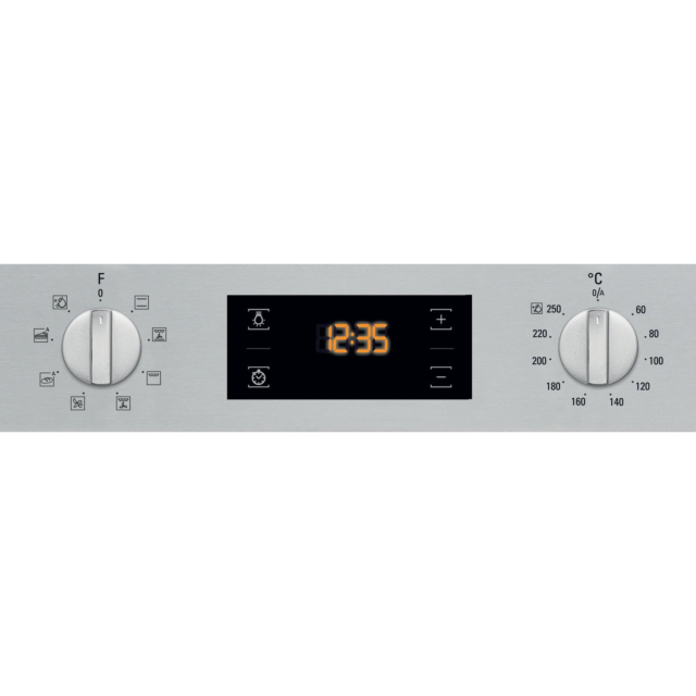 Hotpoint SA4544CIX 59.5cm Built In Electric Single Oven - Silver