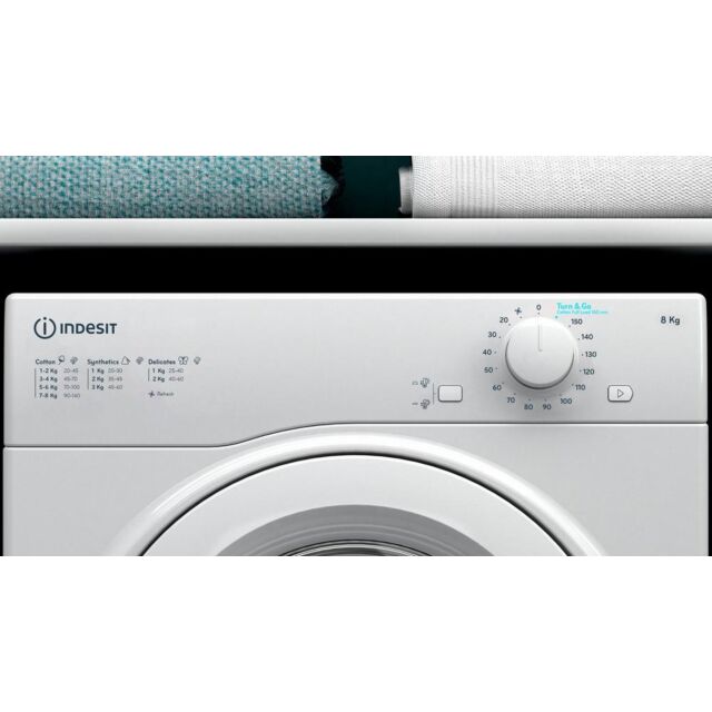 Indesit I1D80WUK 8Kg Vented Tumble Dryer