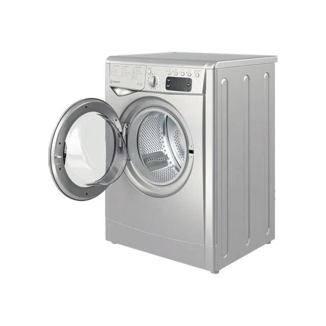 Indesit IWDD75145SUKN 7kg/5kg 1400 Spin Washer Dryer - Silver