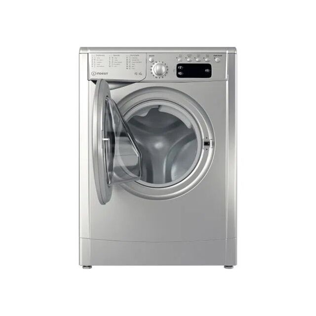 Indesit IWDD75145SUKN 7kg/5kg 1400 Spin Washer Dryer - Silver