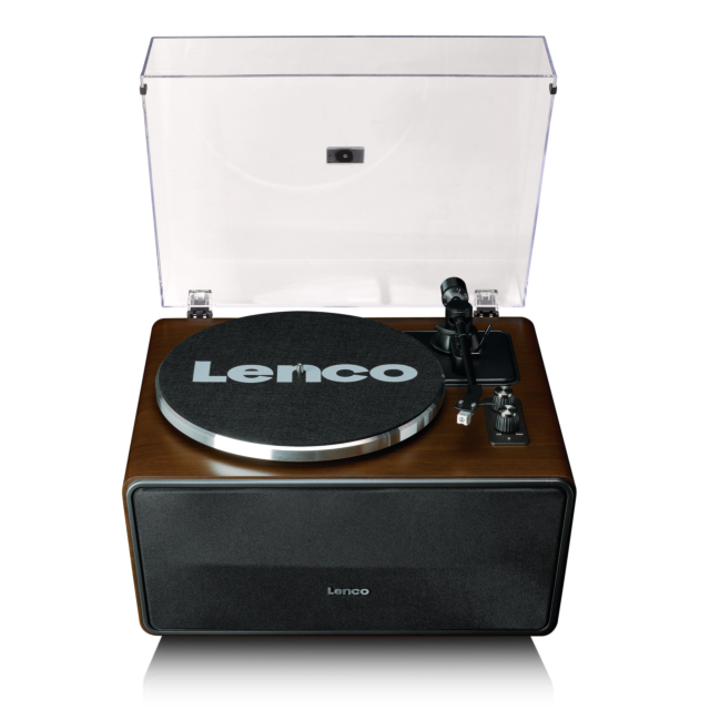 Lenco LS-470WA Turntable with built-in speaker - Dark Walnut