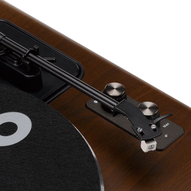 Lenco LS-470WA Turntable with built-in speaker - Dark Walnut