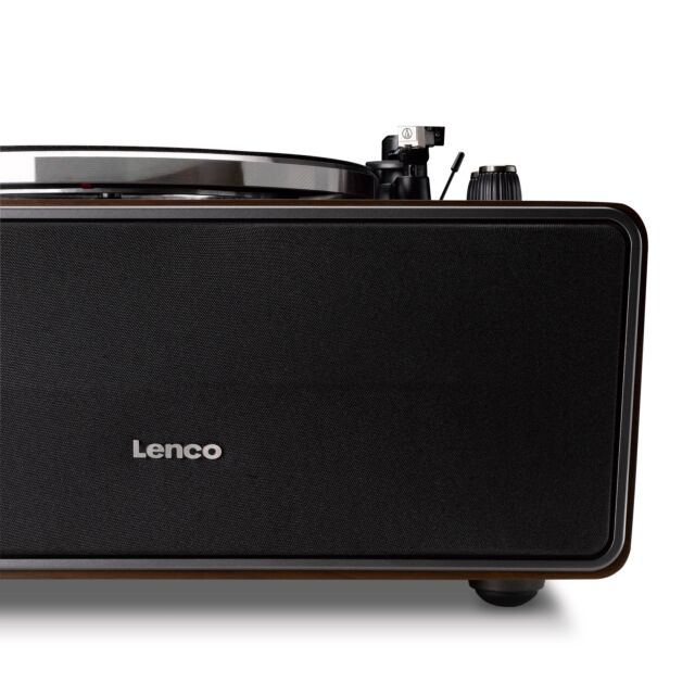 Lenco LS-470WA Turntable with built-in speaker - Dark Walnut