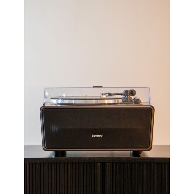 Lenco LS-470WA Turntable with built-in speaker - Dark Walnut
