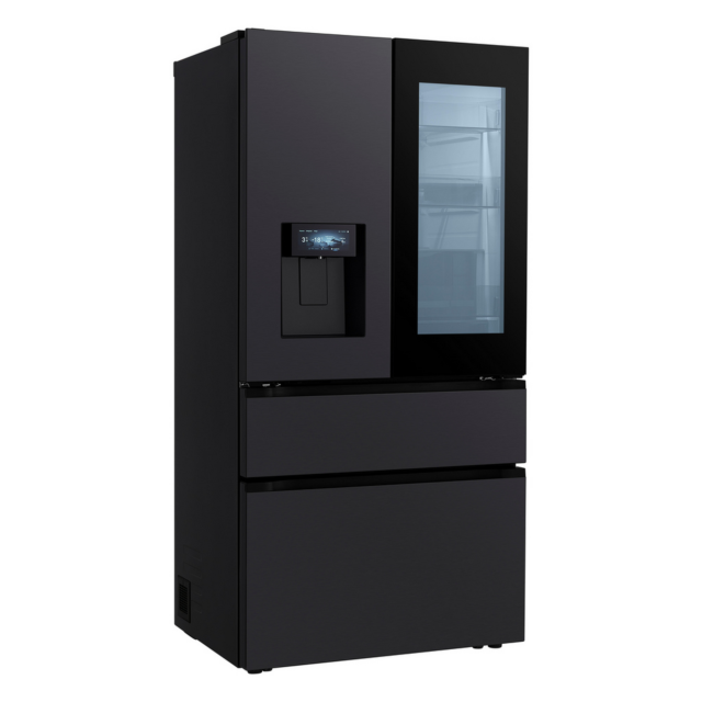 LG GMGW50DEEV 600L French Door Fridge Freezer Black