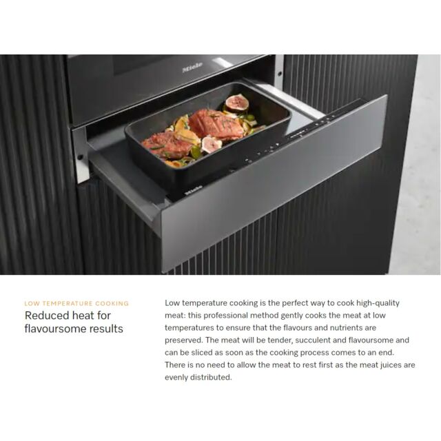 Miele ESW7110 CLST 14cm Warming Drawer St/St 11093340