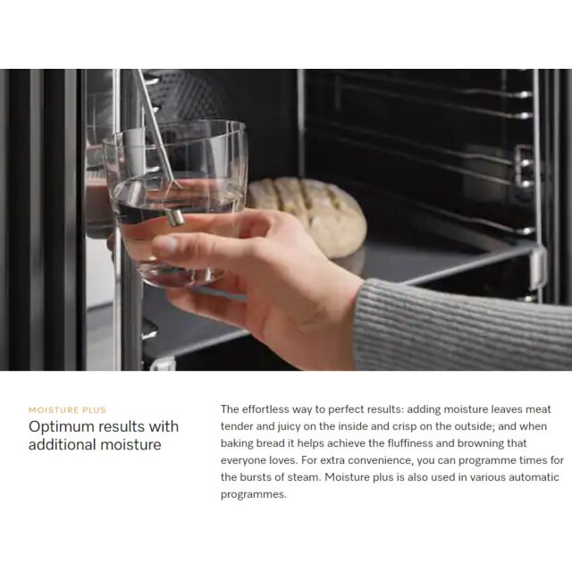 Miele H7164BP 12 Functions, DirectSensor S, 76 litre capacity, Rapid heat-up, Pyrolytic cleaning, Ex