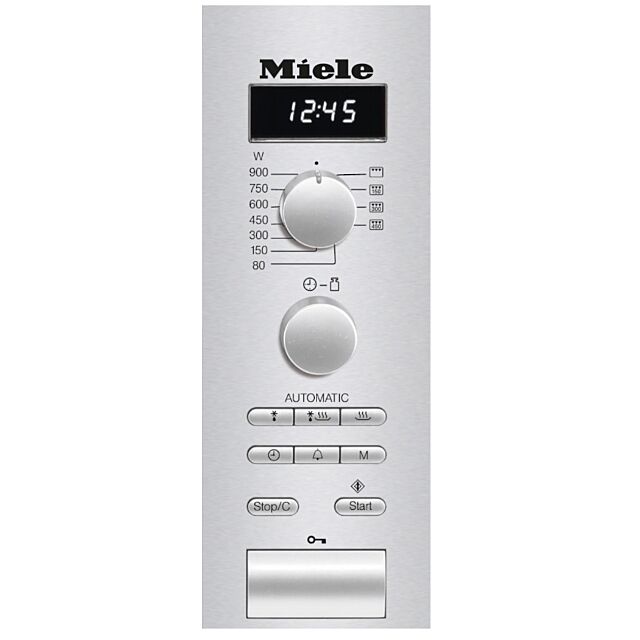 Miele M6012 Freestanding, 80-900W Microwave, 800W Grill, dial , 26 litre capacity, Automatic Program