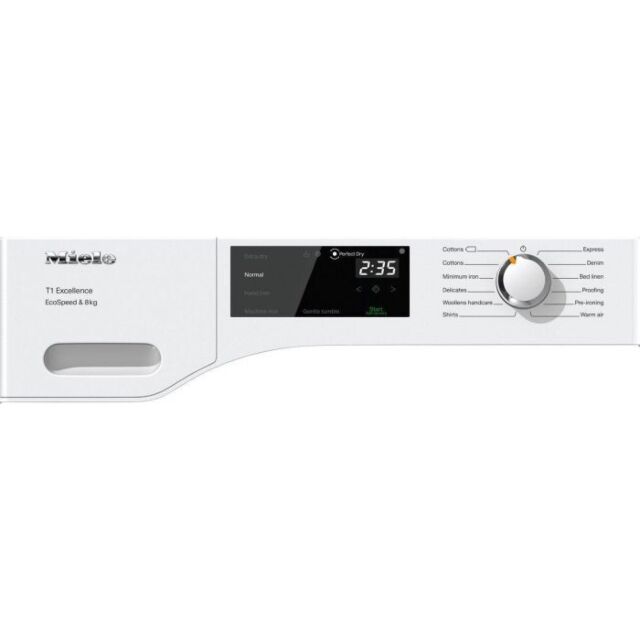 Miele TEF645 WP Heat Pump, 8kg Honeycomb drum with LED lighting, A+++ energy rating, Very quiet (66d