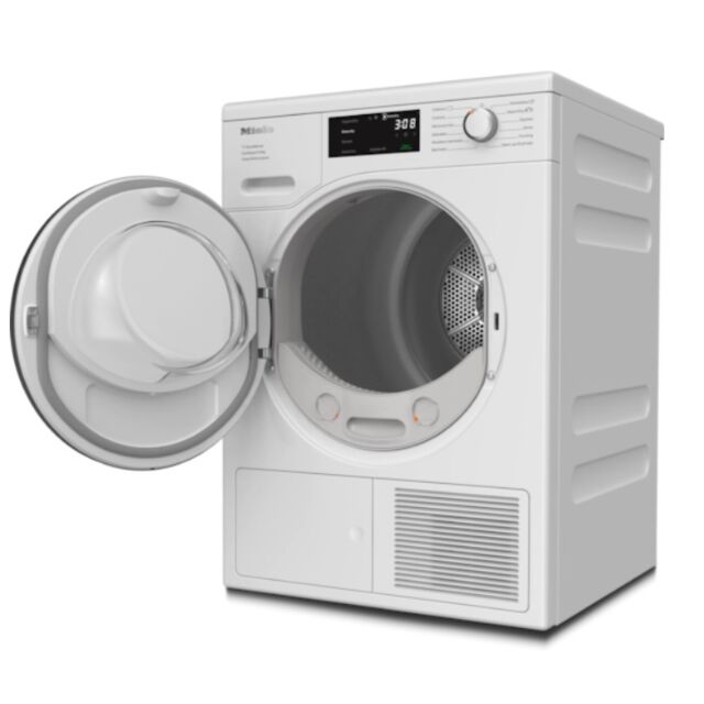 Miele TEF765 WP Heat Pump, 8kg Honeycomb drum with LED lighting, A+++ energy rating, EcoDry, Very qu