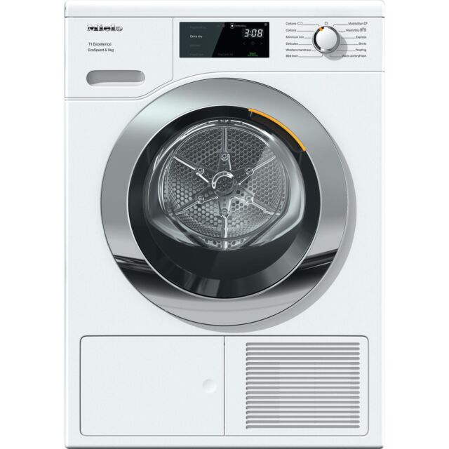 Miele TEH785 WP 9kg Heat Pump Tumble Dryer - White
