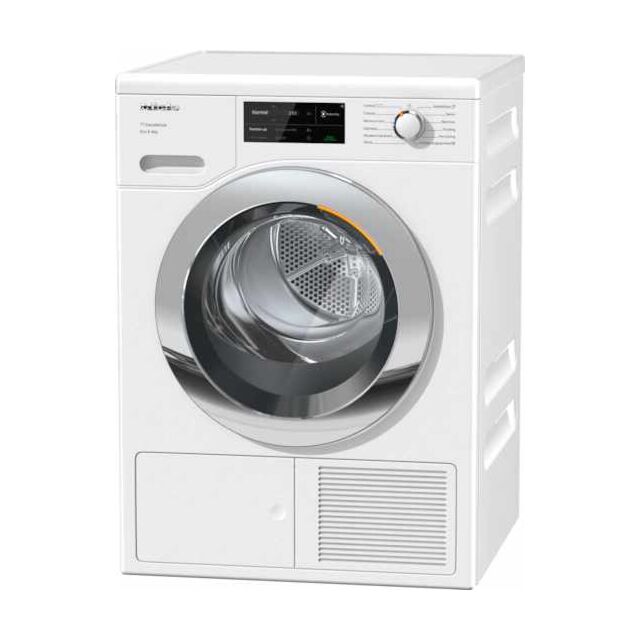 Miele TEJ665 WP Heat Pump, 9kg Honeycomb drum with LED lighting, A+++ energy rating, Extremely quiet