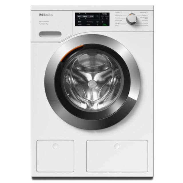 Miele WEG665 9kg Honeycomb drum with pre-ironing, 1400rpm spin, Energy Rating (A), Extremely quiet (