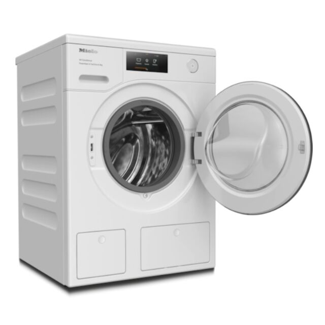 Miele WER865 WPS 9kg Honeycomb drum with pre-ironing and LED lighting, 1600rpm spin, Energy Rating (