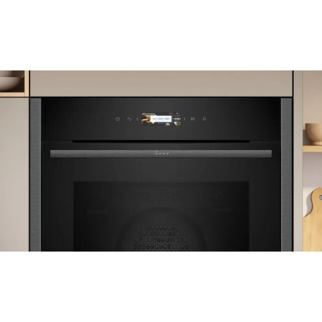 NEFF B24CR71G0B 59.6cm Built In Electric Single Oven - Black