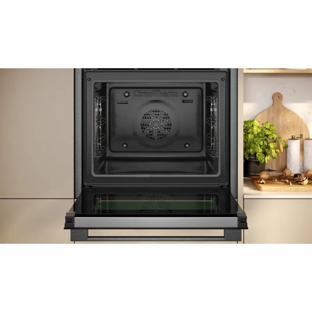 NEFF B24CR71G0B 59.6cm Built In Electric Single Oven - Black