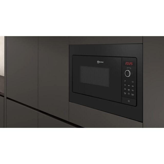 Neff HLAWG25S3B 20 Litres Built In Combination Microwave Oven - Black