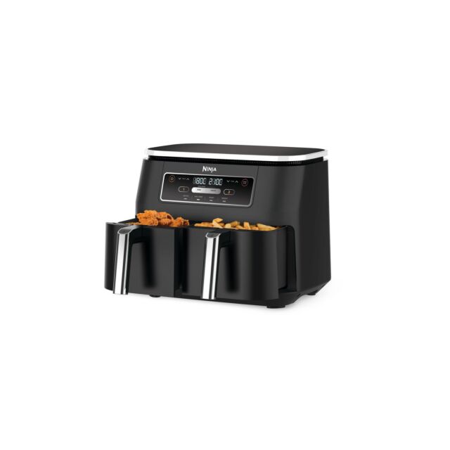 Ninja AF200UK Foodi 4-in-1 Dual Zone 7.6L Air Fryer - Black