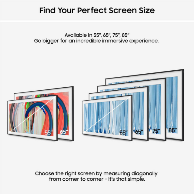 Samsung QE55LS03HWUXXU 55inch Neo QLED Smart TV Art Mode