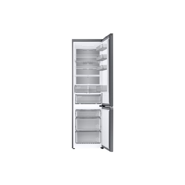 Samsung RL38A776ASR/EU 59.5cm 70/30 Frost Free Fridge Freezer with Twin Cooling Plus - Real Steel