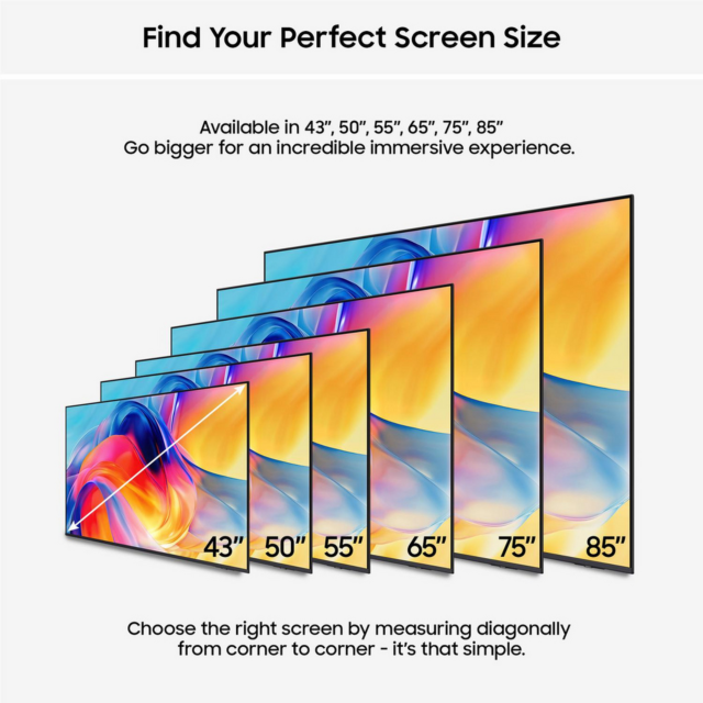 Samsung UE75M70HAKXXU 75 inch 4K Mini LED Smart TV