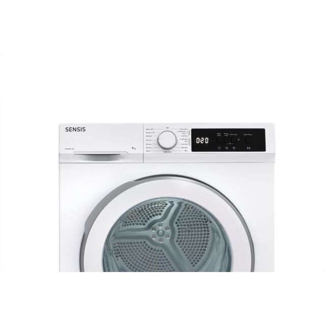 Sensis TDHF019A2W 9kg Heat Pump Tumble Dryer - White
