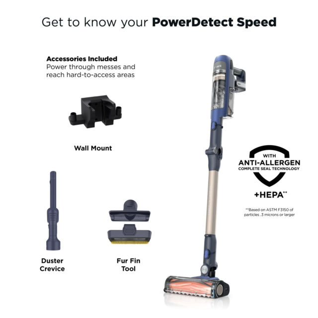 Shark IA1241UKT Cordless Pet Vacuum with Power Detect