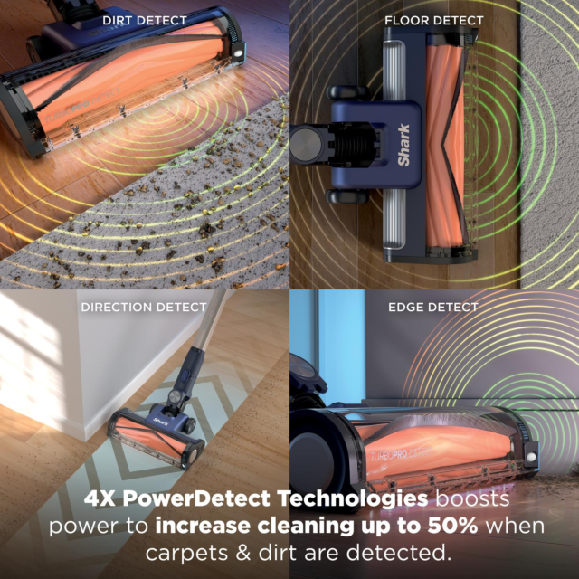 Shark IA1241UKT Cordless Pet Vacuum with Power Detect