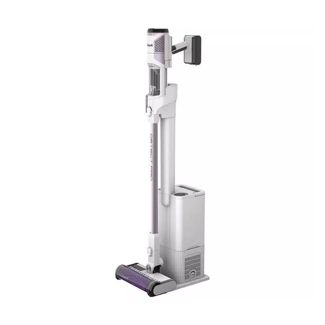 Shark IW3510UK Shark Detect Pro Cordless Vacuum Cleaner Auto-Empty System 1.3L  - 60 Minutes Run Time - White/Ash Purple