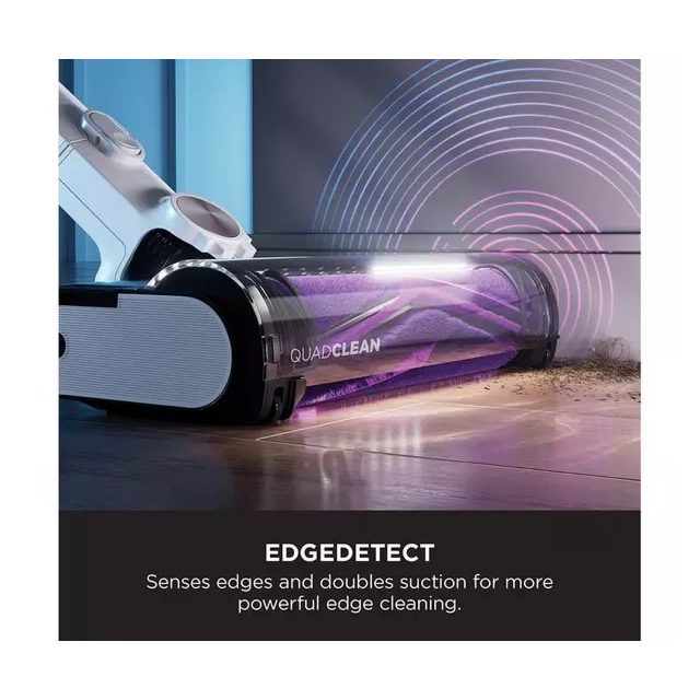 Shark IW3510UK Shark Detect Pro Cordless Vacuum Cleaner Auto-Empty System 1.3L  - 60 Minutes Run Time - White/Ash Purple