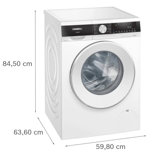 Siemens WG46G2Z2GB 9kg 1600 Spin Washing Machine - White