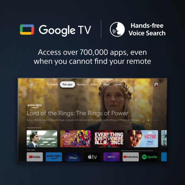 Sony KD55X75WLU 55inch4K UHD HDR Google Smart TV