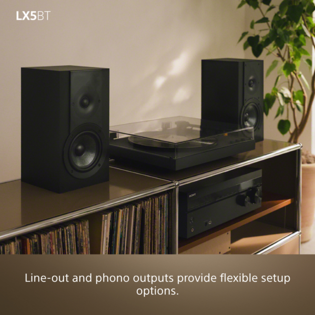 Sony PSLX5BT.CEK Bluetooth Turntable with Auto Playback