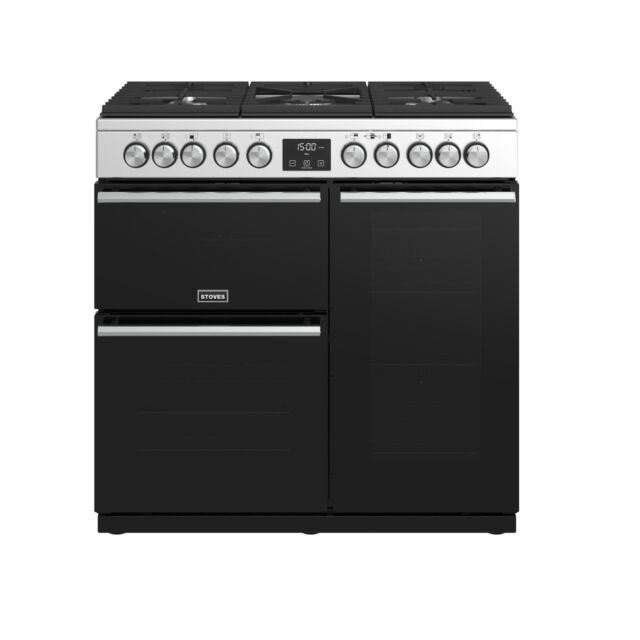 Stoves 444410744 St Prec Dx S900df Dual Fuel - Stainless Steel