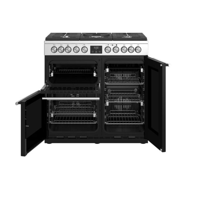 Stoves 444410744 St Prec Dx S900df Dual Fuel - Stainless Steel