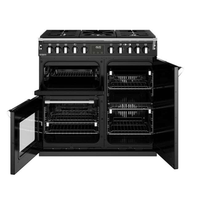 Stoves 444411432 St Dx Rich D900df Dual Fuel - Black