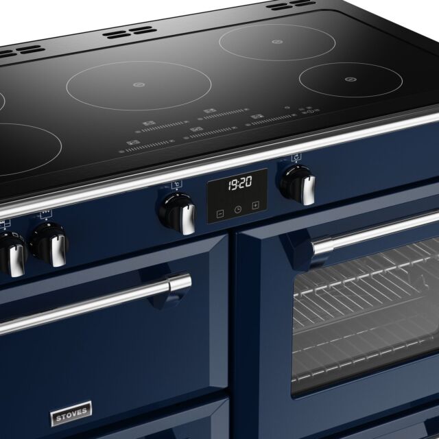 Stoves 444411596 St Dx Rich D1100ei Touch Control Hob Top - Midnight Blue